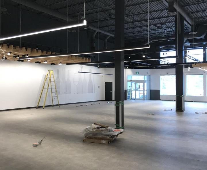 Peindre un local commercial Sherbrooke