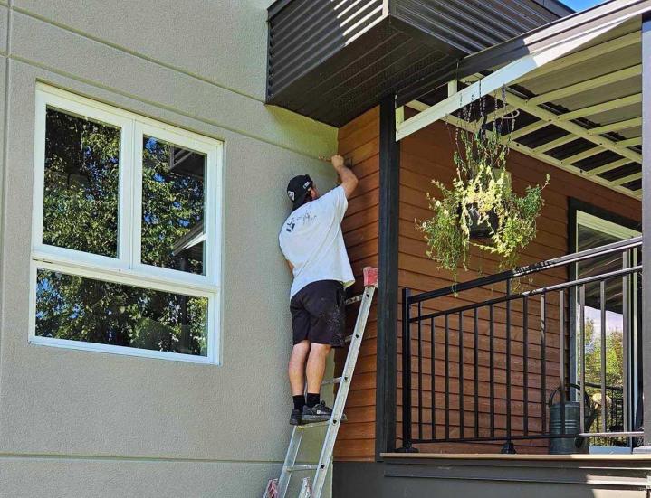 Peinture de bâtiment résidentiel Sherbrooke