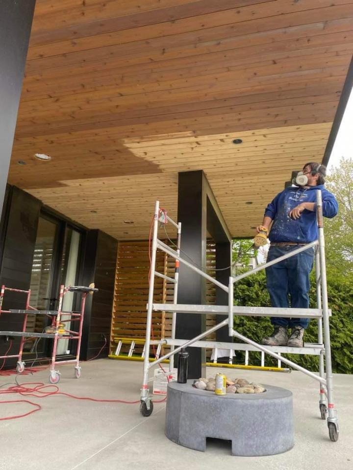 Peinture de bâtiment résidentiel Sherbrooke